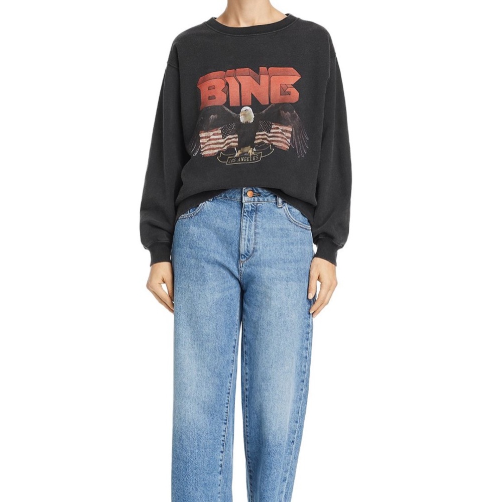 Anine Bing Vintage Sweatshirt Size S